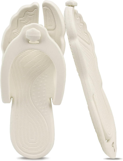 ⏰Last day Promotion🔥Flip Flops for Women Men 🩴Travel Slippers Shower Shoes Foldable🛀 Bathroom ⛺️Camp🏖️ Beach Sandals Lightweight Non-Slip Quick Dry