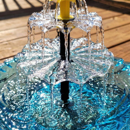 ⏰️Last Day Promotion ⚡️ Flash Sale 🎁 Solar Cascade Hanging Bird Bath Fountain