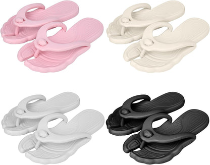 ⏰Last day Promotion🔥Flip Flops for Women Men 🩴Travel Slippers Shower Shoes Foldable🛀 Bathroom ⛺️Camp🏖️ Beach Sandals Lightweight Non-Slip Quick Dry