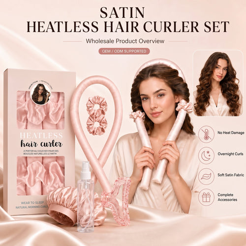 🏅🎁Buy 3 Get 20% Off🔥Heatless Curling Rod Headband👩Get Natural, Voluminous Curls While You Sleep 😍