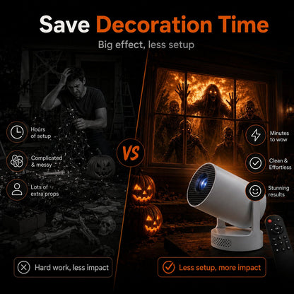 🏅2026 Best Seller 👻 Halloween Window Projector