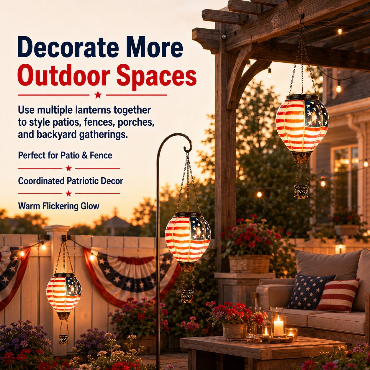 ⏰Last day Promotion🏆75K+ SOLD! 🔥250th Anniversary Solar Hot Air Balloon Lantern
