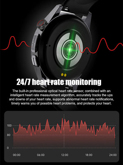 🌎Ends Today: 70% OFF! 🔥【24-hour health check】Steel Band Watch4 Pro⌚Mount Sinai Hospital physician recommended