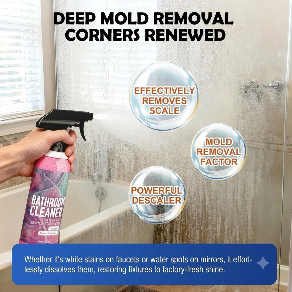Bathroom Cleaner: Sparklein Seconds, No Harsh Fumes