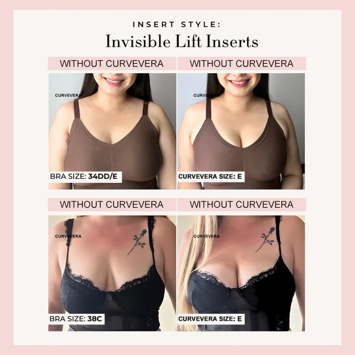 Double-Sided Adhesive Invisible Lift Inserts