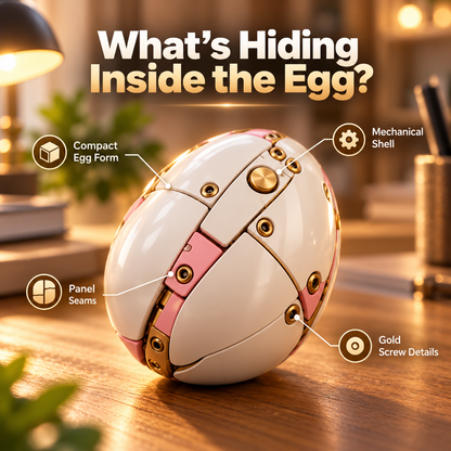 🦄 2-in-1 Transforming Unicorn Egg – Magical Winged Unicorn Toy