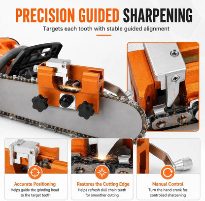 🔥HOT SALE🔥RazorWolf Pro Precision Chainsaw Sharpener