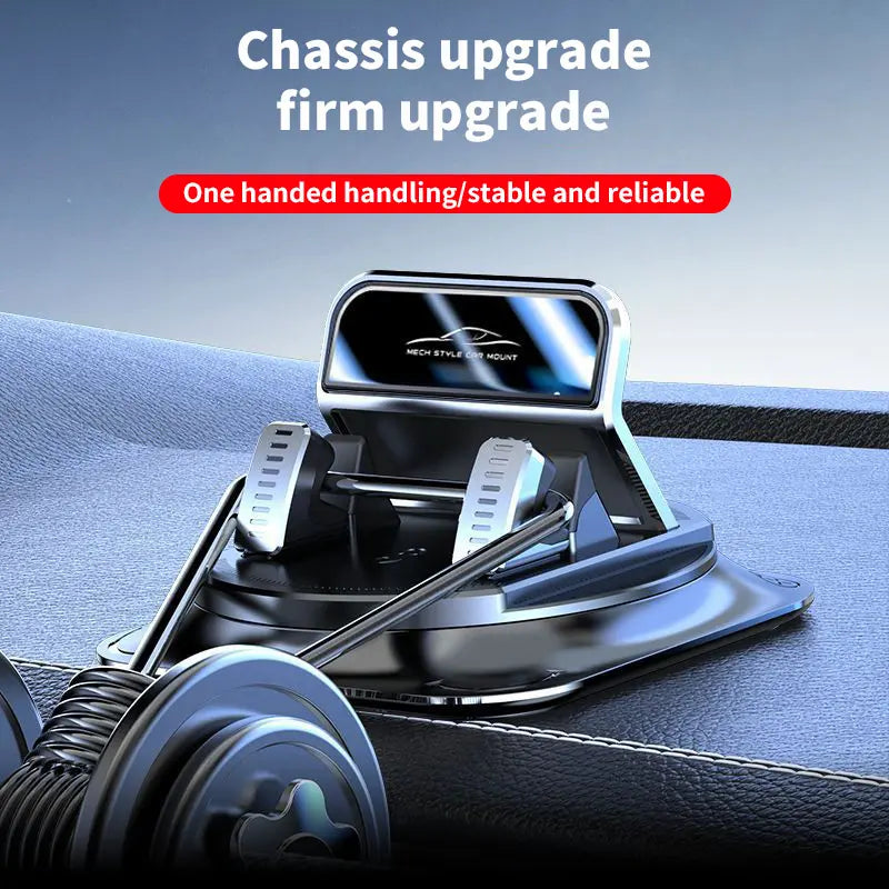 【DealsForYouDays】Car phone holder 360 degree rotation, suitablefor car navigation in-car dashboard, horizontaland vertica screen adjustment angle,suctioncup fixed non-slip mobile phone holdersuitable for iPhone and Android
