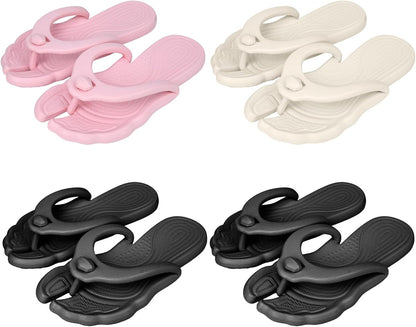 ⏰Last day Promotion🔥Flip Flops for Women Men 🩴Travel Slippers Shower Shoes Foldable🛀 Bathroom ⛺️Camp🏖️ Beach Sandals Lightweight Non-Slip Quick Dry