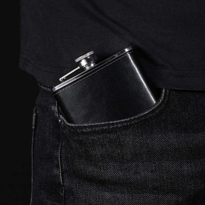 🖤Last day Promotion🔥8oz Portable Stainless Steel Whiskey Flask