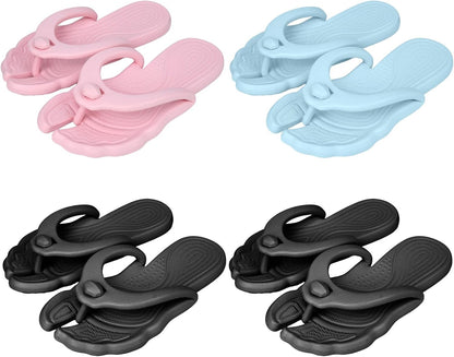 ⏰Last day Promotion🔥Flip Flops for Women Men 🩴Travel Slippers Shower Shoes Foldable🛀 Bathroom ⛺️Camp🏖️ Beach Sandals Lightweight Non-Slip Quick Dry