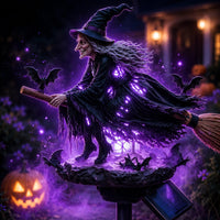 Purple Fire Witch