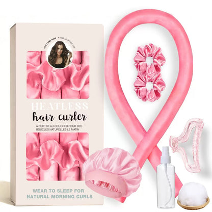 🏅🎁Buy 3 Get 20% Off🔥Heatless Curling Rod Headband👩Get Natural, Voluminous Curls While You Sleep 😍