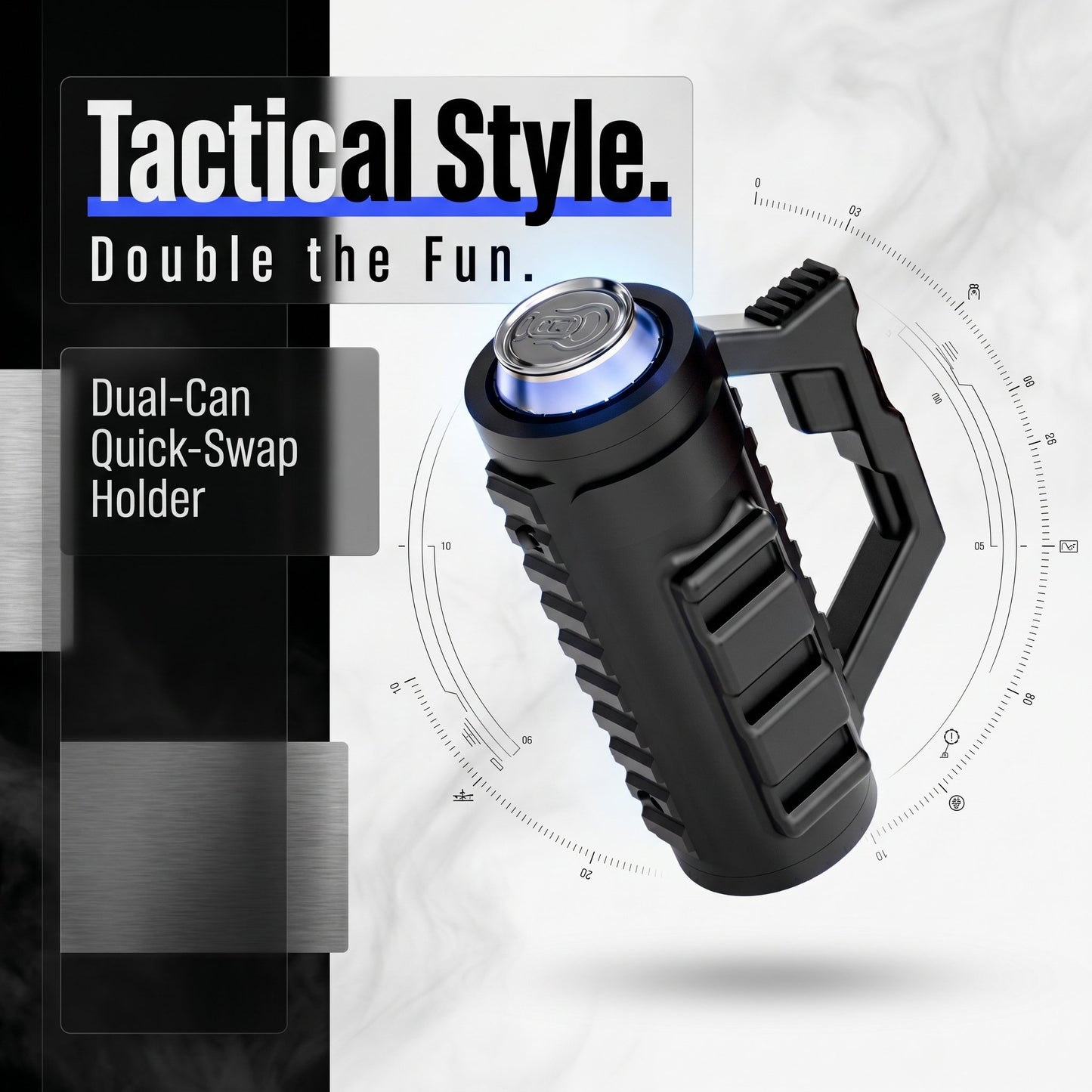 ⏰Last day Promotion🔥Tactical Assault Beverage Holder – The Ultimate Can Carrier for Any Occasion
