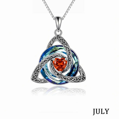 💎 Celtic Knot Birthstone Necklace for Women – A Meaningful Gift for Someone Special