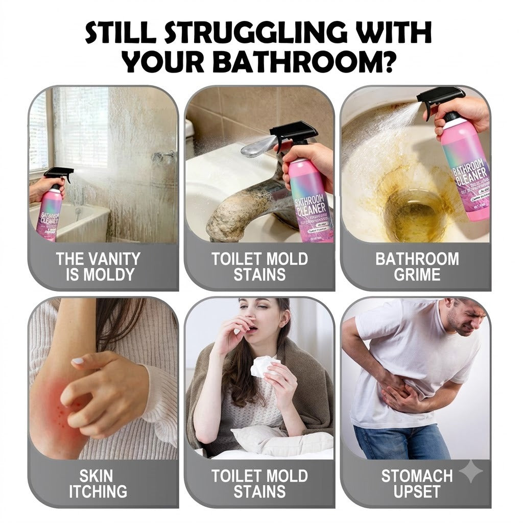 Bathroom Cleaner: Sparklein Seconds, No Harsh Fumes