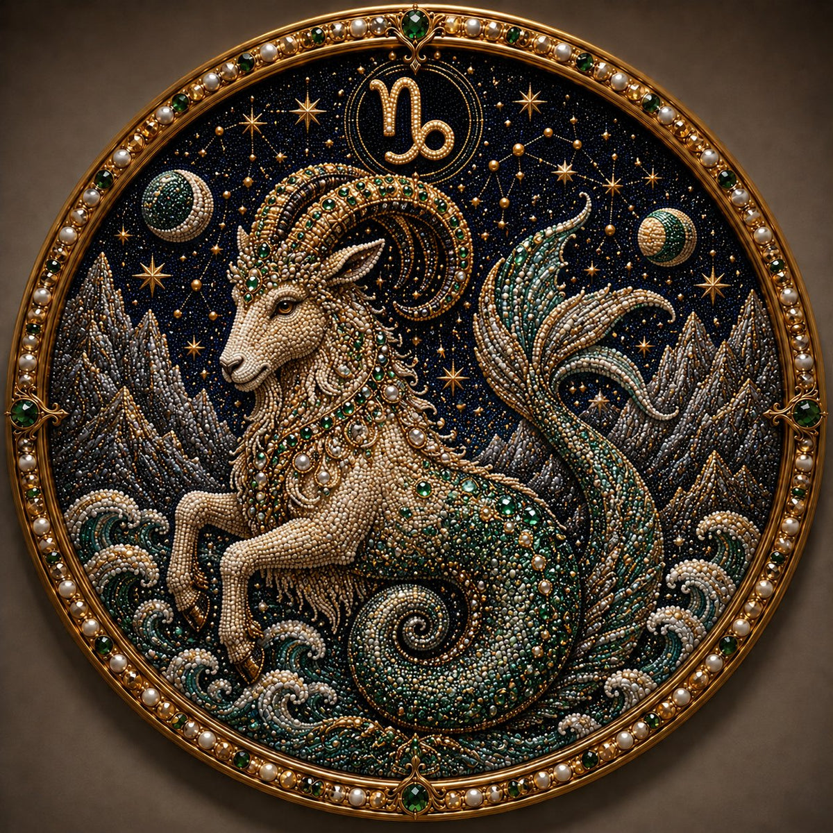 3D Pearl Zodiac Art Kit – DIY Astrology Wall Decor