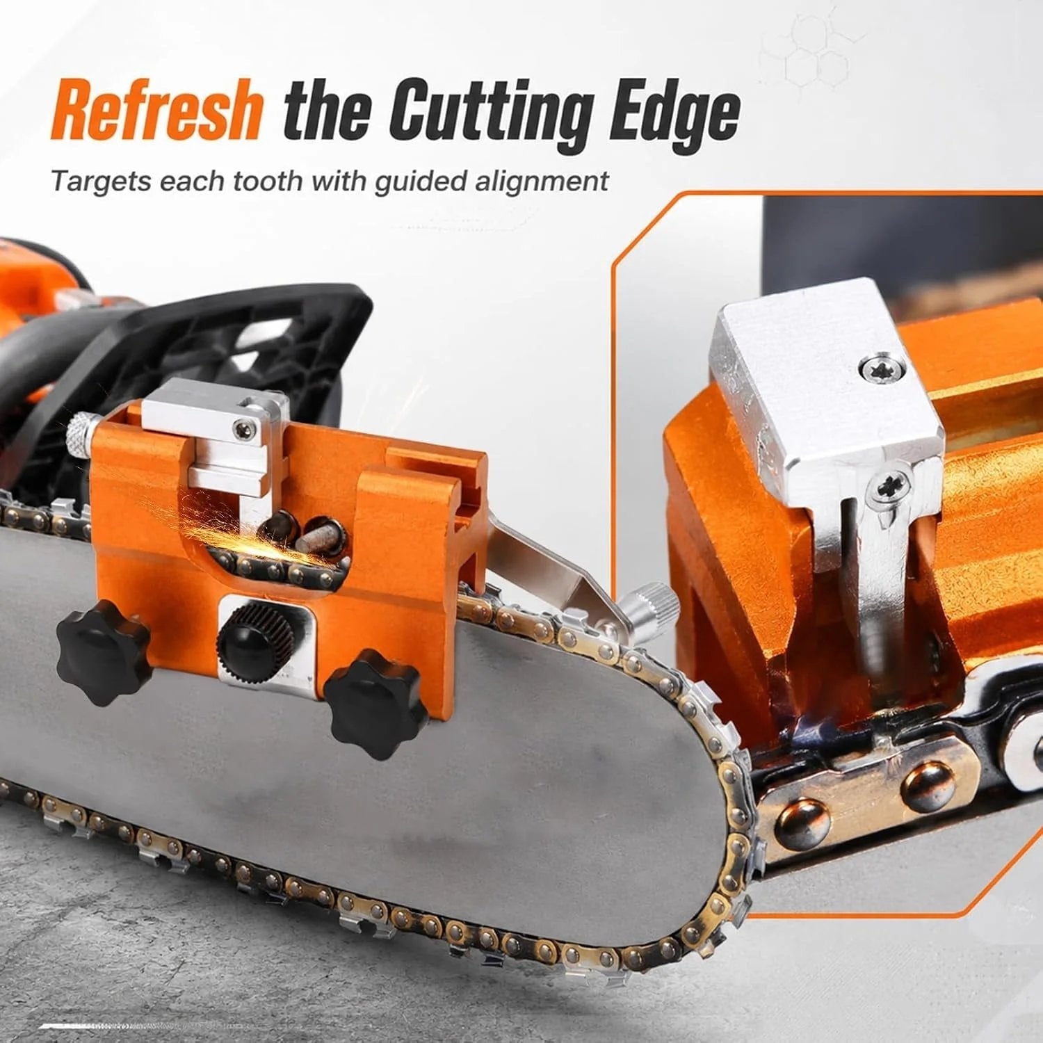 🔥HOT SALE🔥RazorWolf Pro Precision Chainsaw Sharpener