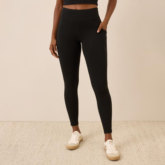 Damen-Leggings mit Seitentasche