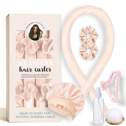 🏅🎁Buy 3 Get 20% Off🔥Heatless Curling Rod Headband👩Get Natural, Voluminous Curls While You Sleep 😍