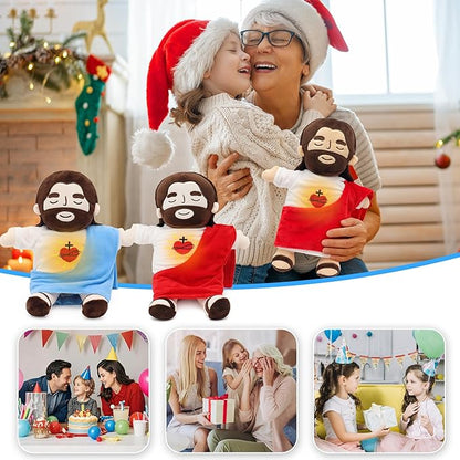 Breathing Jesus Soothing Plushie for Sleep Aid
