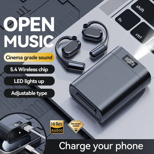 🚀2026 Hot Sale🚀Bluetooth Earbuds with Smartphone Charging Support