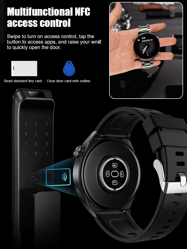 🌎Ends Today: 70% OFF! 🔥【24-hour health check】Steel Band Watch4 Pro⌚Mount Sinai Hospital physician recommended