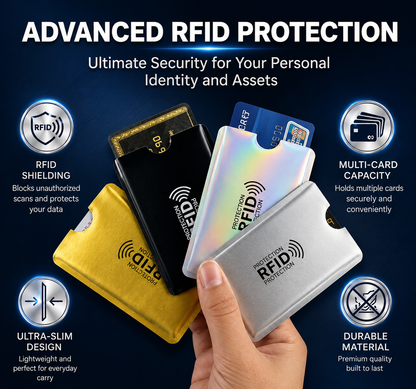 ⚡️Flash Sale ⏰️Last Day Special Price $19.99 ✨RFID Blocking Card Sleeves (8-Pack)