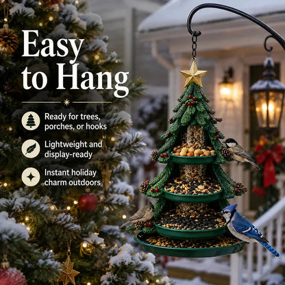 🎄 Christmas Bird Feeder Collection – Festive Hanging Outdoor Garden Decor for Bird Lovers