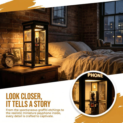 ⏰Last day Promotion🔥✨Vintage Phone Booth Ambient Lamp