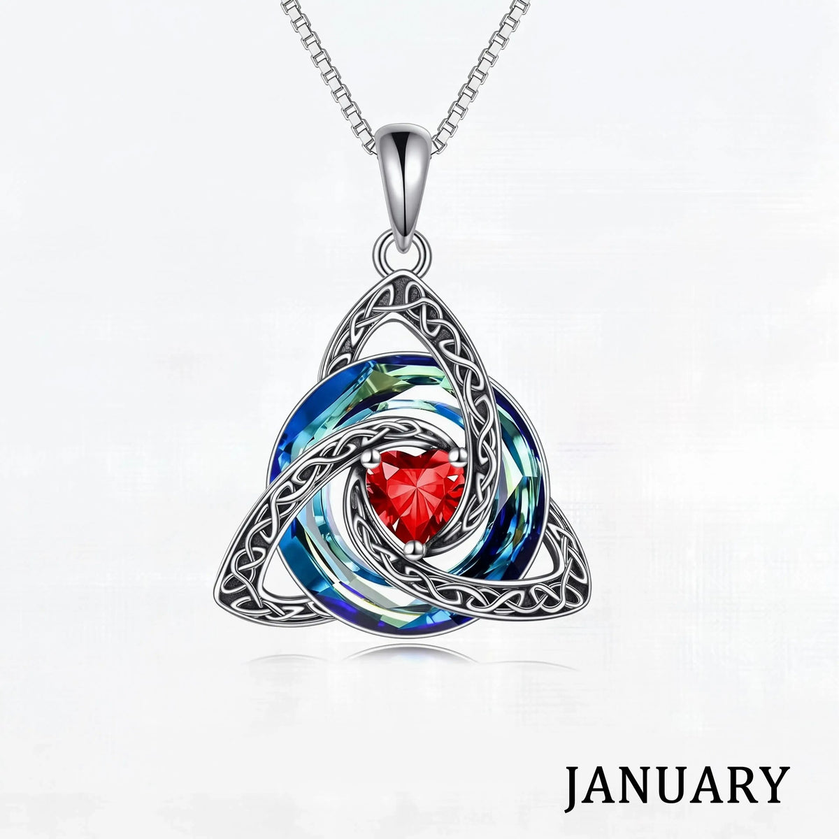 💎 Celtic Knot Birthstone Necklace for Women – A Meaningful Gift for Someone Special