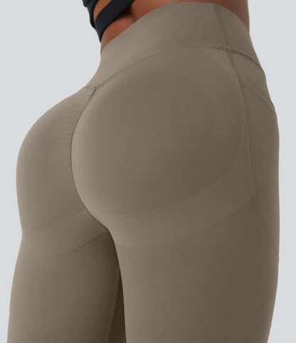 High Waisted Tummy Control Shaping Training Leggings