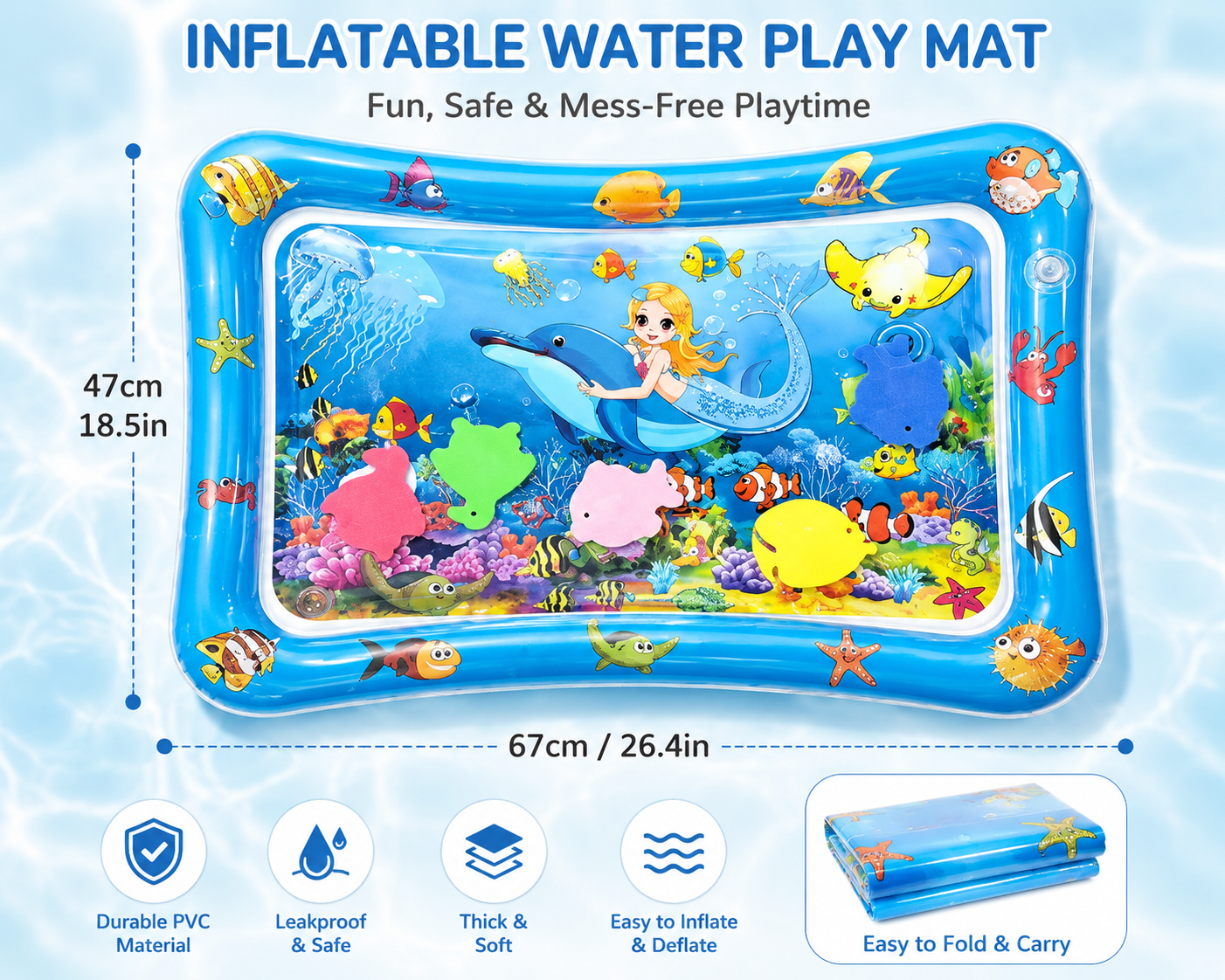 🚀2026 Hot Sale❄️Pet Water Sensory Mat❄️