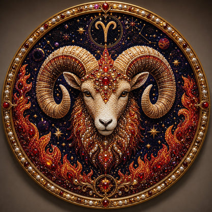 3D Pearl Zodiac Art Kit – DIY Astrology Wall Decor