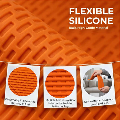 ⏰Ends Today: 50% OFF!👏Flexible silicon  Phone holder stand, Bendable Rollable Foldable Design