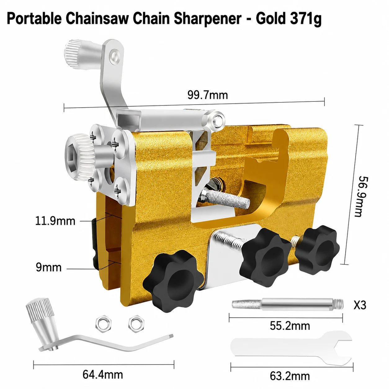 🔥HOT SALE🔥RazorWolf Pro Precision Chainsaw Sharpener