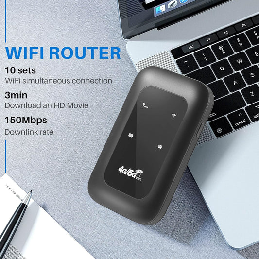🔥Portable 5G WiFi Router – High-Speed Mobile Wireless Internet Hotspot