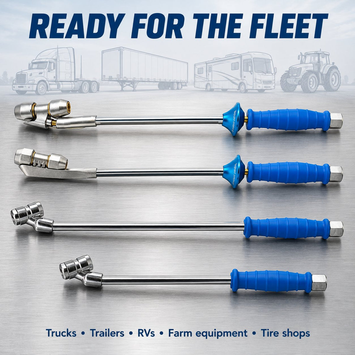 🚛 Dual-Wheel Tire Inflation Extension Rod – Reach Hard-to-Access Valves with Ease 🔧