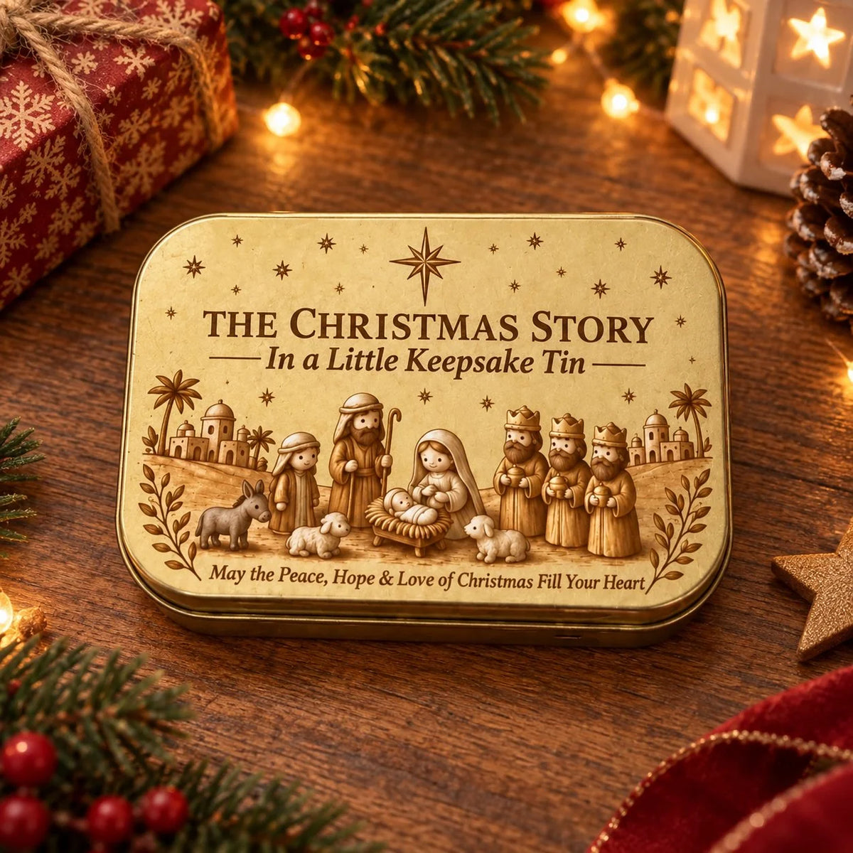 ✝️ Little Bethlehem™ – Pocket Nativity Scene Set✝️