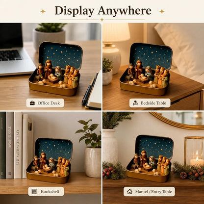 ✝️ Little Bethlehem™ – Pocket Nativity Scene Set✝️