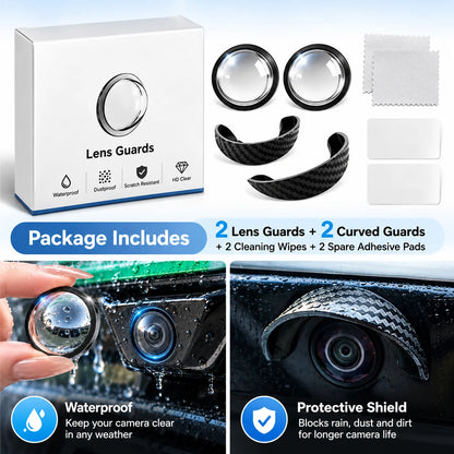 🚘Anti-Rain Car Camera Lens Protector Film – Clear Water-Repellent Cover