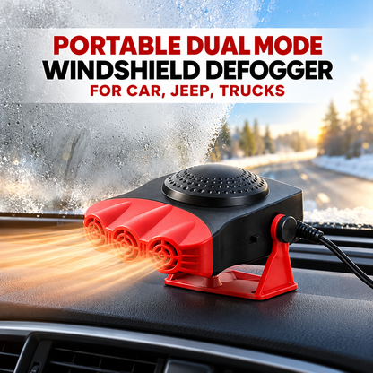 🚗Portable Dual Mode Windshield Defogger For Car, Jeep, Trucks