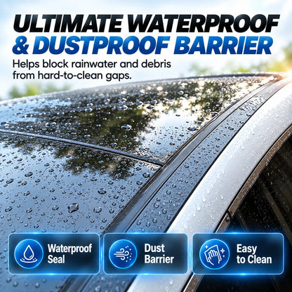 🚗 T-Type Car Rubber Sealing Strip – Wind Noise Reduction & Weather Protection