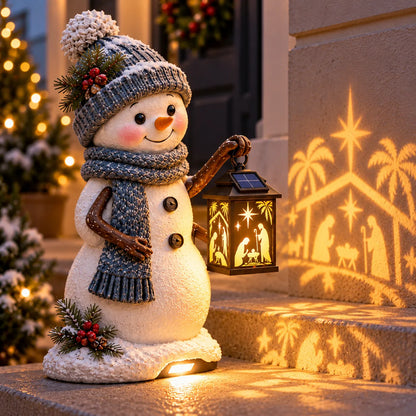 ⛄ Solar Snowman Christmas Step Light – Outdoor LED Holiday Porch & Stair Decor