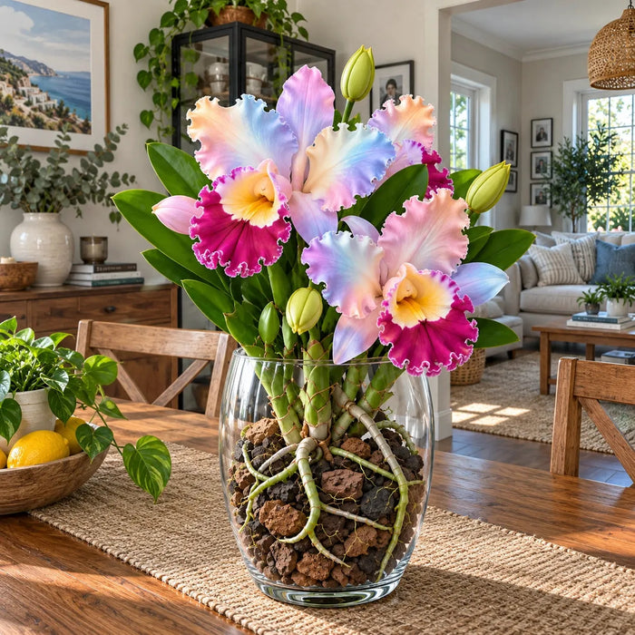 Purple Cattleya orchid bloom inspiration