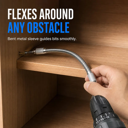 ⏳Limited-Time Offer⏰ Flexible Metal Shaft Extension for Drills and Screwdrivers（副本）