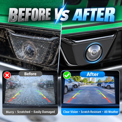 🚘Anti-Rain Car Camera Lens Protector Film – Clear Water-Repellent Cover