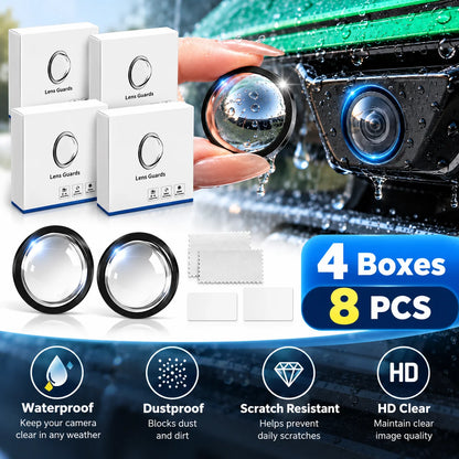 🚘Anti-Rain Car Camera Lens Protector Film – Clear Water-Repellent Cover