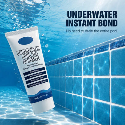 🥳2026 HOT SALE🥳💞50K+ SOLD!💦High Strength Underwater Pool Tile Adhesive🛠️