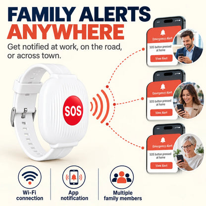 ❤️Emergency Bracelet with SOS Button for Seniors